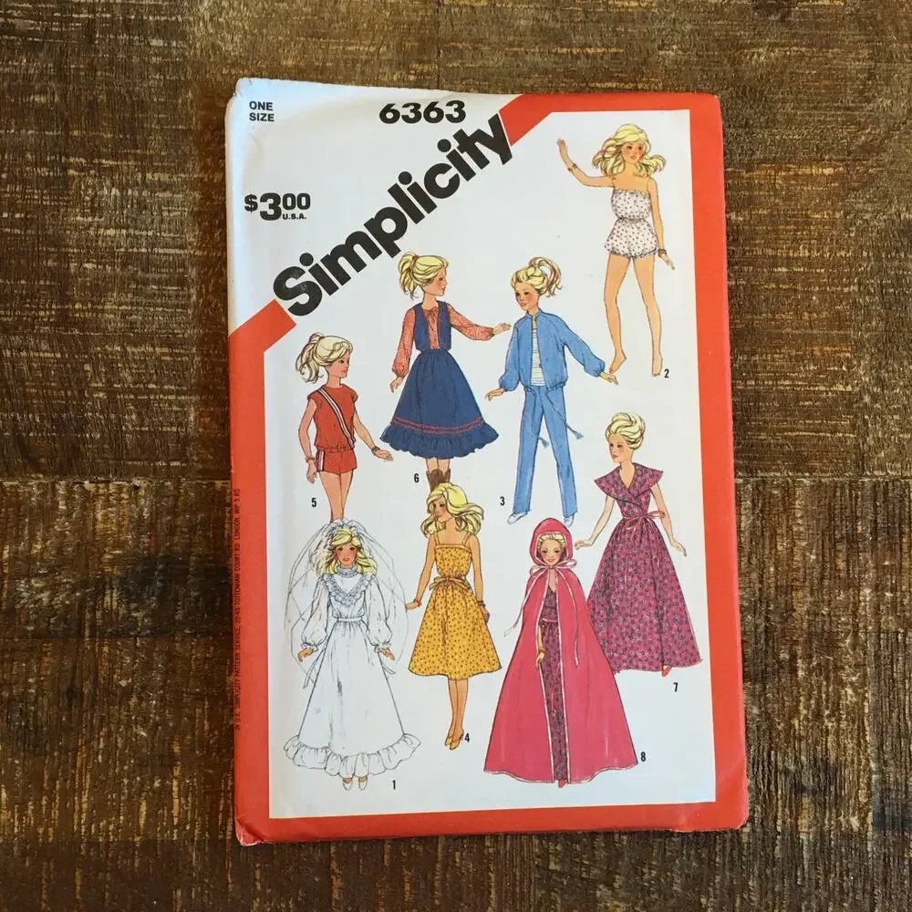 Simplicity Sewing Pattern 8157 11.5